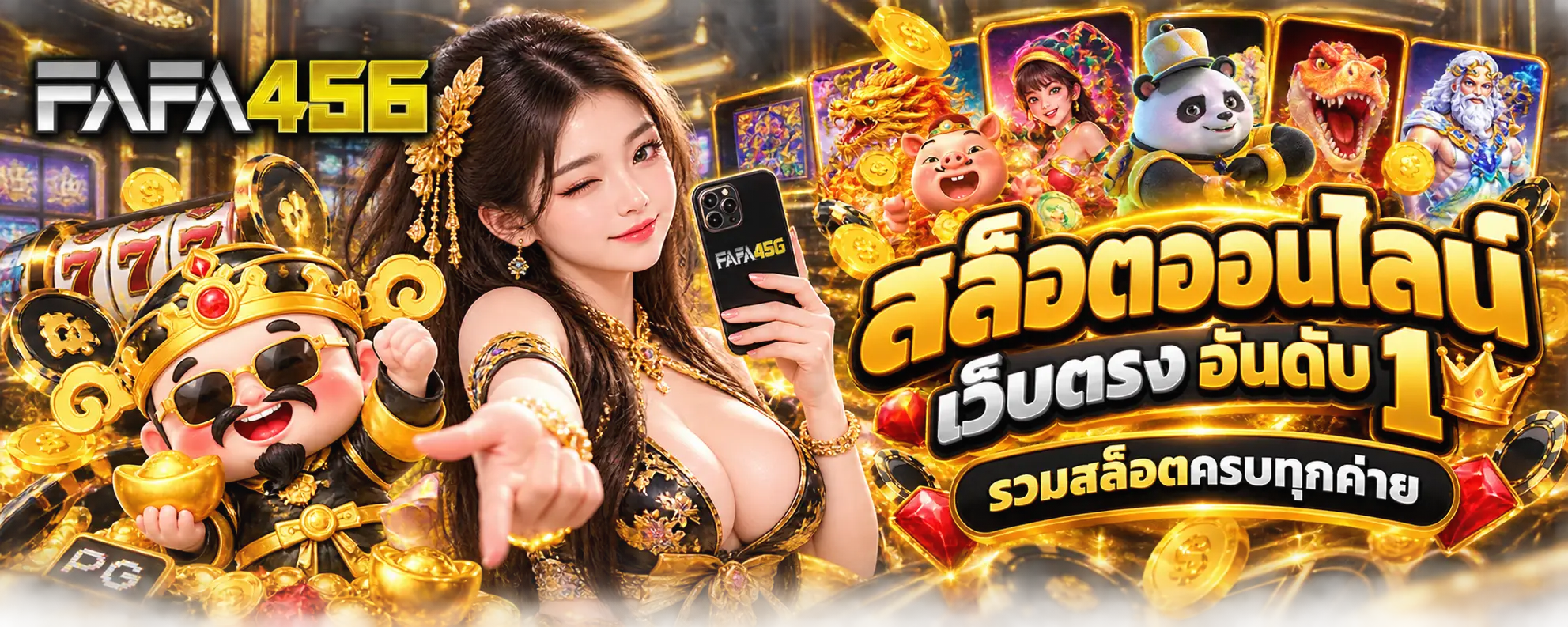 fafa456 สล็อตออนไลน์ เว็บตรง อันดับ 1 รวมสล็อตครบทุกค่าย