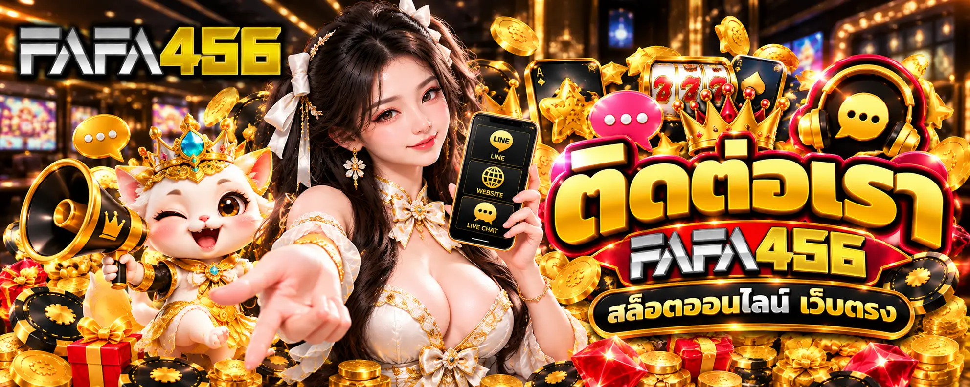 ติดต่อเรา fafa456 สล็อตออนไลน์ เว็บตรง